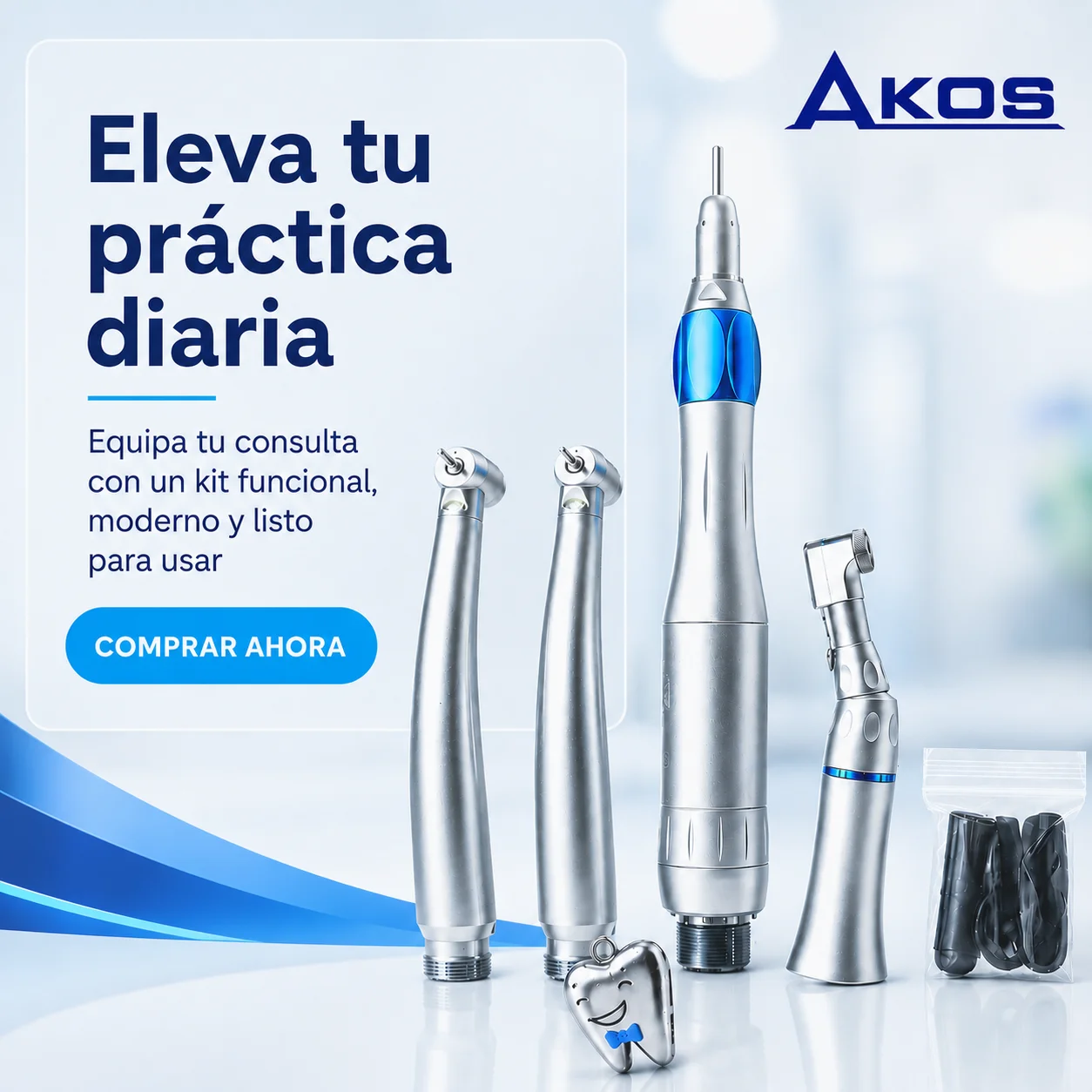 Kit de Turbinas Dental Akos — Línea Profesional - Imagen 6