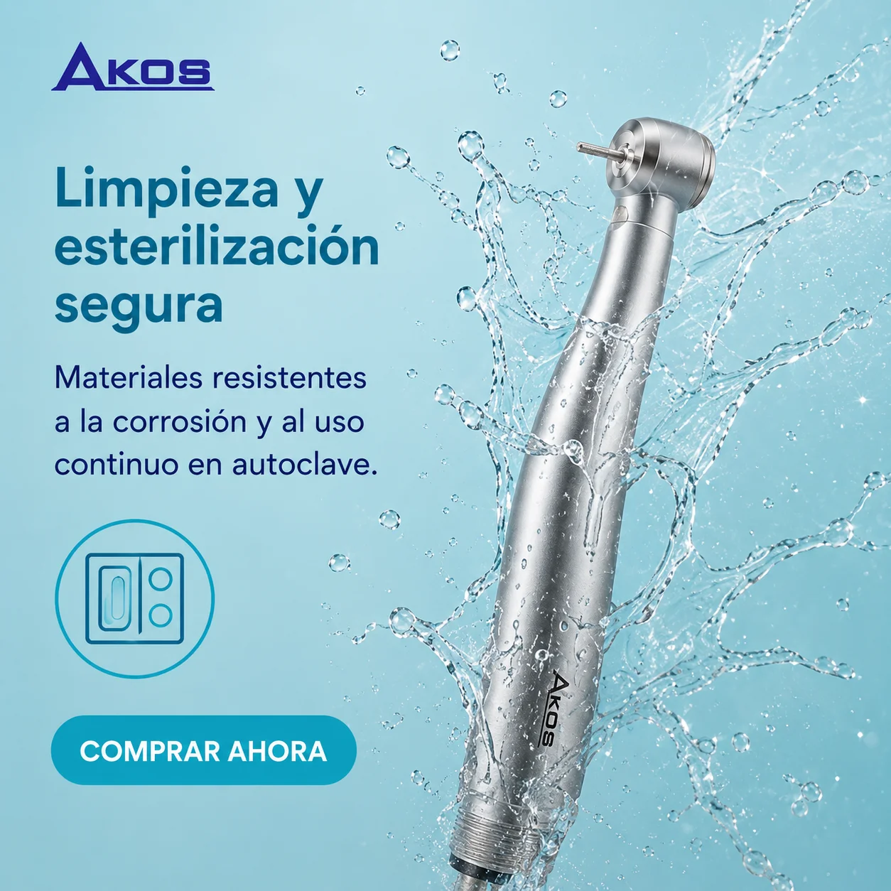 Kit de Turbinas Dental Akos — Línea Profesional - Imagen 8